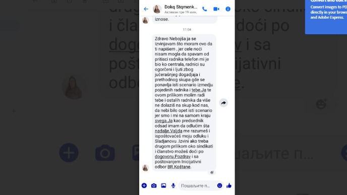 Bez daljih pregovora s Vladom